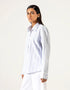 STRIPPED BUTTON DOWN SHIRT